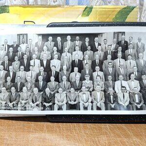 PICTURE U.S. POSTOFFICE ATLANTA GA POSTMASTER & SUPERVISORS APRIL 23 1958